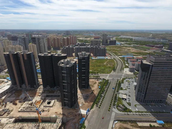 Dongsheng District skyline, Ordos