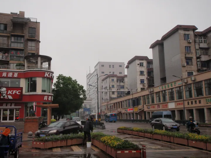Street view in central Changshan County