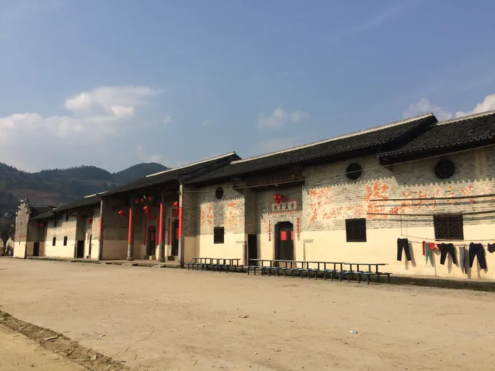 Traditional courtyard mansion complex in Suichuan County