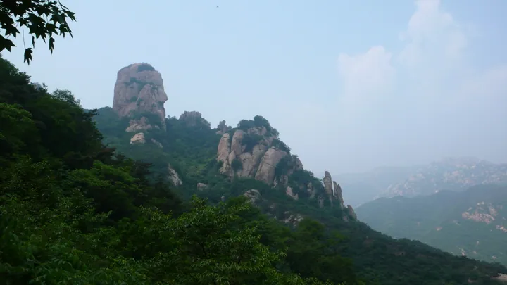Rocky peaks of Wulian Mountain