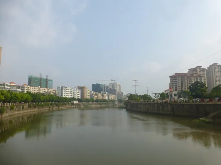 Xixi River in Suicheng Town, Suixi County
