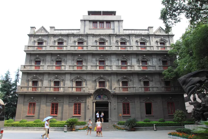 Facade of the former Jiangxi Grand Hotel, now the August 1st Uprising Memorial Hall
