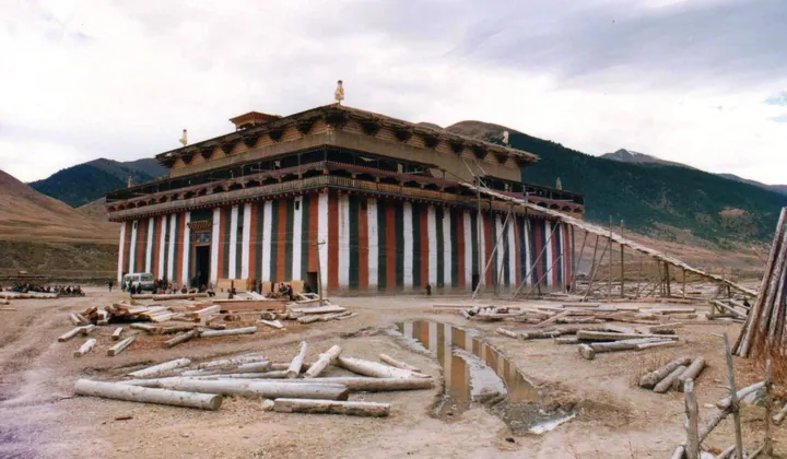 Riwoche Monastery exterior, Qamdo, Tibet