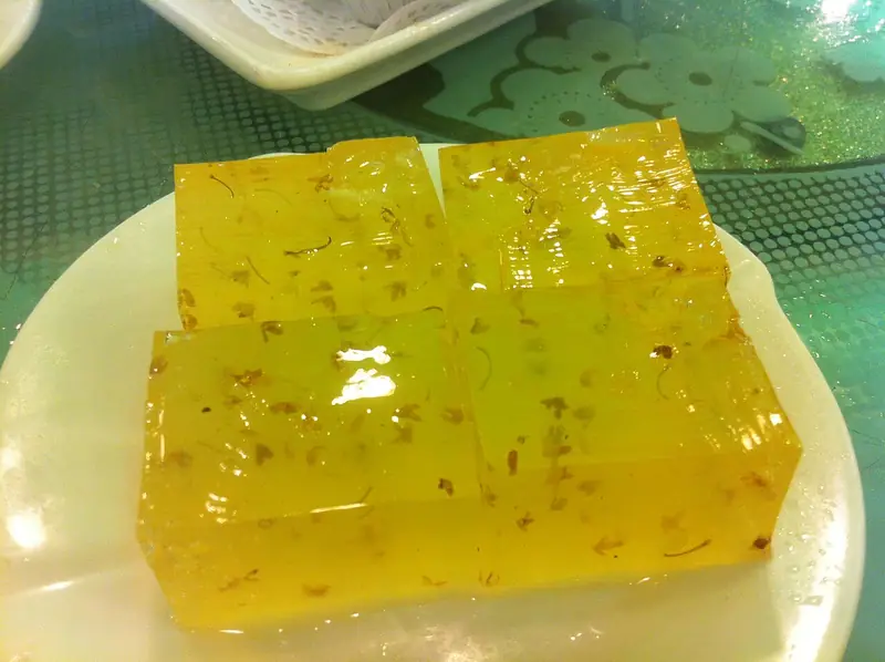 Reference photo for Yongchuan Osmanthus Cake · 永川桂花糕同类菜品参考照片