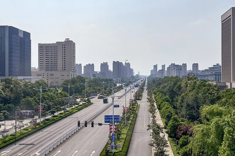 Representative view in Changge · 长葛市代表景观：20240427 Getian Avenue in Changge