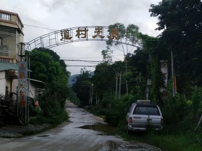 Representative view in Raoping County · 饶平县代表景观：Haoguang Village road
