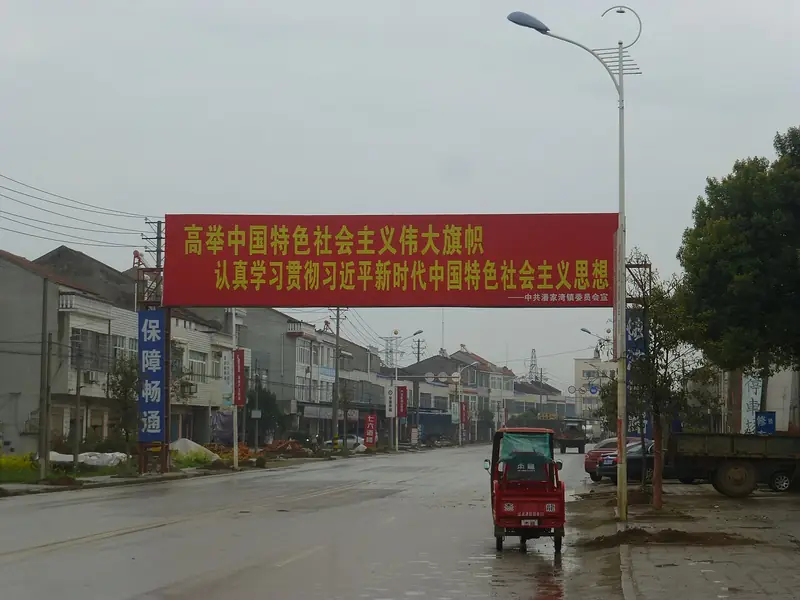 Representative view in Jiayu County · 嘉鱼县代表景观：S102 - Panjiawan Town - Fanhu to Siyi - P1540228