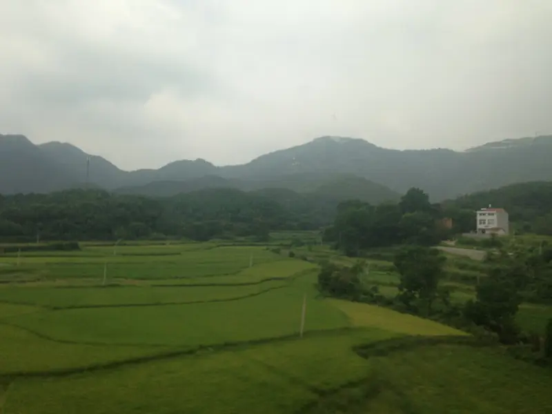 Representative view in Dawu County · 大悟县代表景观：View near Xiadian, Dawu, Xiaogan 2