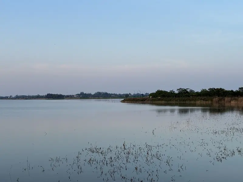 Representative view in Nanxian · 南县代表景观：南县大通湖