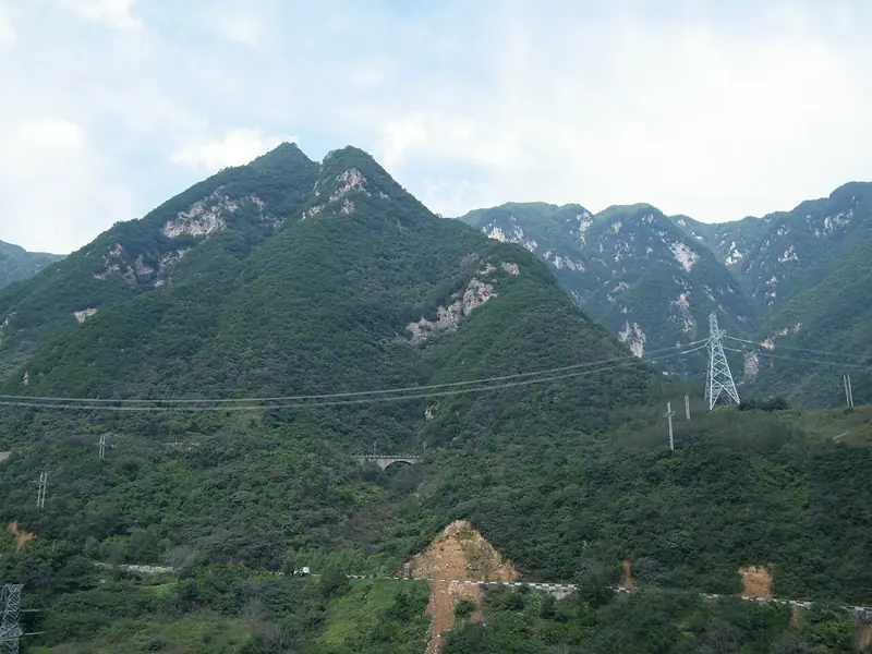 Representative view in Feng County · 凤县代表景观:秦岭大山 - panoramio