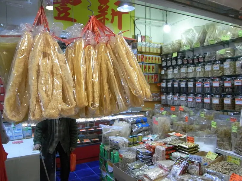 Reference photo for Yun'an Tuodong Dried Tofu Sticks · 云安托洞腐竹同类菜品参考照片
